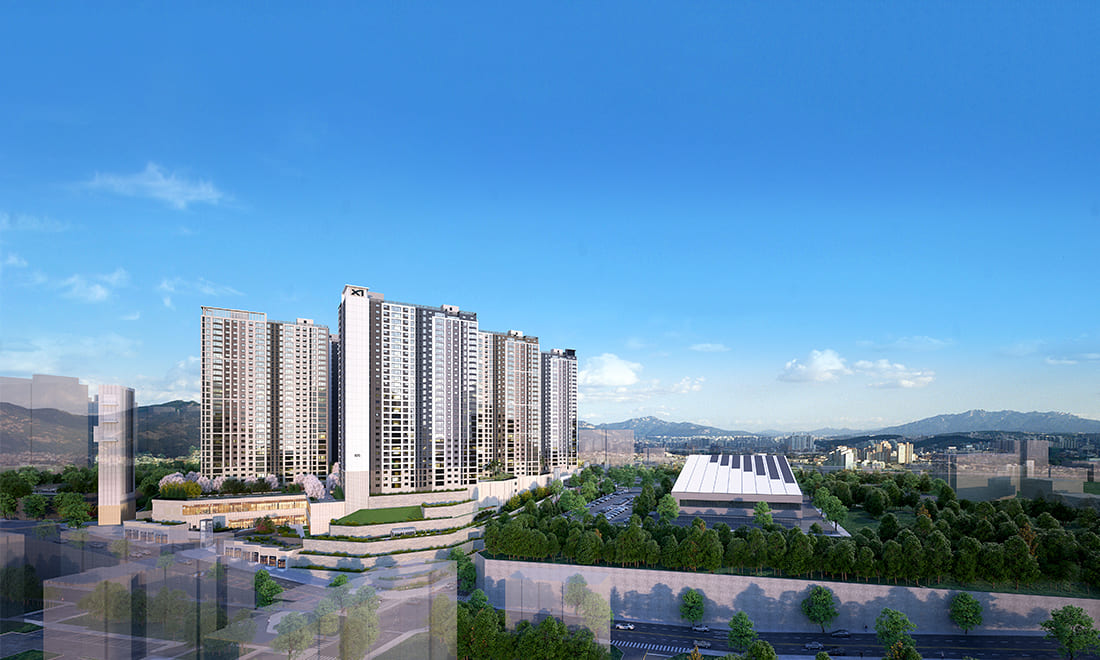 사업개요 조감도